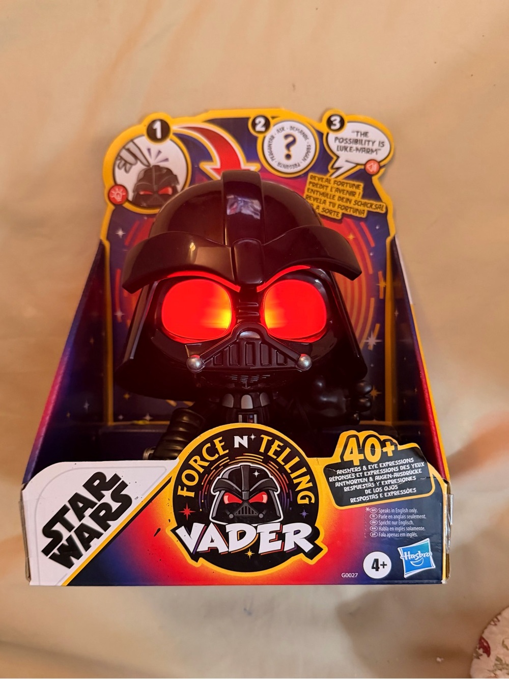 Star Wars Vader Force N' Telling Interactive Toy - Black by HASBRO